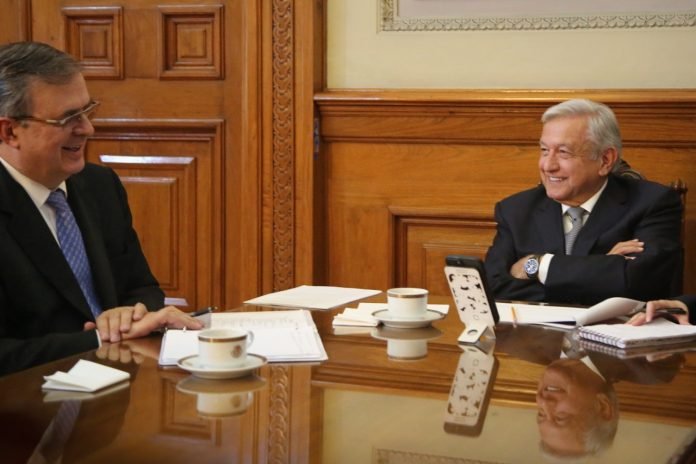 AMLO y ebrard