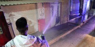 Tlaxcoapan sanitiza calles del centro municipal Tlaxcoapan Sanitización