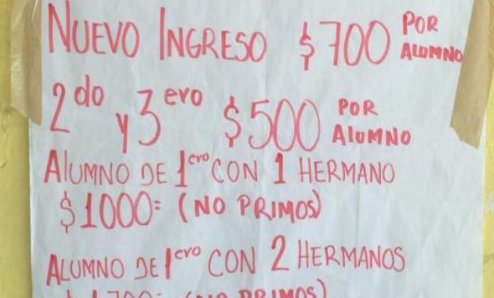 Cuotas Escuelas