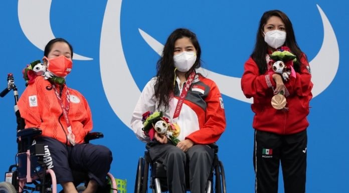 Fabiola Ramírez consigue el bronce en natación de Paralímpicos Medalla bronce natación