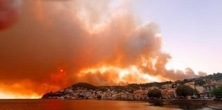 Se mantienen los voraces incendios en Grecia