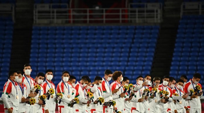 Selección Mexicana recibe medalla de bronce en Tokio Medalla olímpica