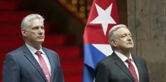 Presidente de Cuba llega a México, es invitado de honor en Desfile Militar AMLO Cuba