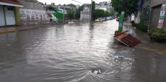 Cierran temporalmente vialidades de Tula, vuelven encharcamientos Inundaciones Tula