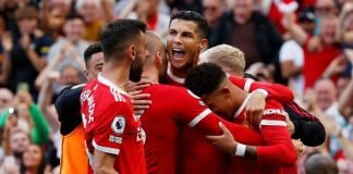 CR7 debuta con doblete en Manchester United Goles CR7