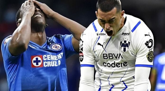 Cruz Azul, tocado por la goleada que le propinó Monterrey Azul vs Monterrey