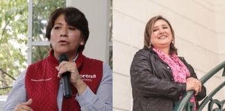 Delfina Gómez y Xóchitl Gálvez