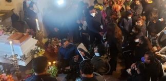Dan último adiós a Ana Karen, encontrada en presa de Tula Funeral Ana Karen