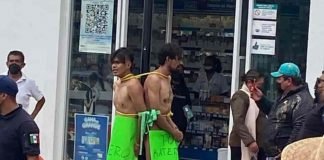 Aseguran a tres ladrones en Actopan y amenazan con lincharlos Rateros Actopan