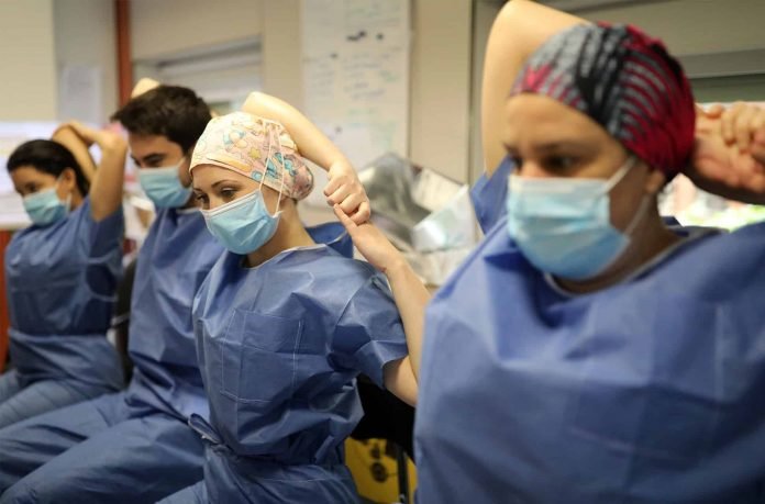 Médicos pandemia