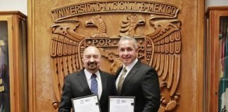 Gobierno de Pachuca y UNAM firman convenio de colaboración Sergio Baños y UNAM