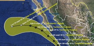 Tormenta tropical Olaf se acerca a costas de Jalisco Tormenta Olaf