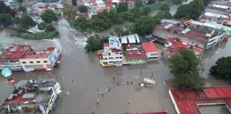 Gobernador anuncia plan DN-III en Tula, se dirige al municipio Inundaciones Tula