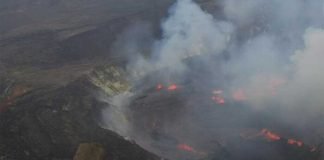 Entró en erupción el volcán Kilauea en Hawái, uno de los más activos del mundo El volcán Kilauea en Hawái, uno de los más activos del mundo