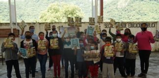 En Huehuetla, la SEPH promueve preservación de la cultura en niñas y niños Huehuetla