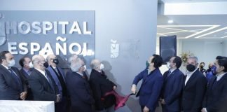 El gobernador Omar Fayad inaugura el Hospital Español de Pachuca