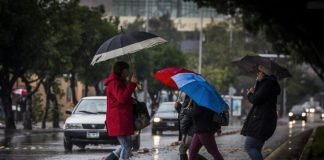 A sacar el paraguas y a seguir muy abrigados