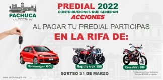 Ayuntamiento de Pachuca sorteará vehículos para incentivar pago de predial