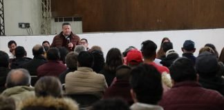 Julio Menchaca, precandidato único de Morena inicia jornada de unidad