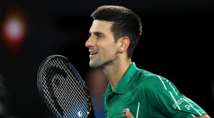 El tenista Novak Djokovic, estaría lejos del primer Grand Slam de la temporada