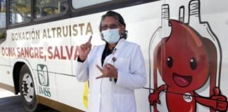 Campaña Itinerante de donación de sangre en el HGR No. 2, IMSS-Ciudad de México