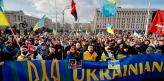 Ucrania celebra ‘día de unidad’; Rusia responde con sarcasmo UCRANIA