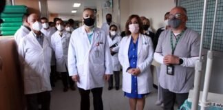 Supervisan lineamientos de atención COVID-19 del Hospital de Infectología de La Raza IMSS