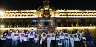 Protestan mujeres atacadas con ácido contra la impunidad CDMX