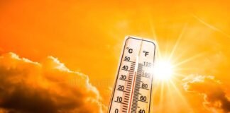 Temperaturas máximas oscilarán entre 30 y 40 grados