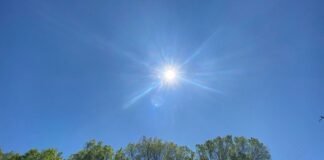 Se mantiene onda de calor sobre la mayor parte del país