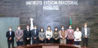 Recibe IEEH a consejeros del INE en seguimiento al Proceso Electoral del 5 de junio