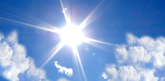 Ambiente cálido en gran parte del país con temperaturas de 40 a 45 grados