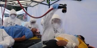 Realiza IMSS primer simulacro por emergencia química