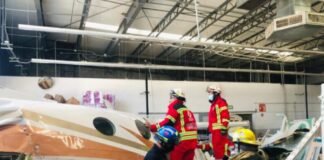 Inicia SICT investigación del desplome de aeronave en Temixco, Morelos