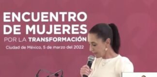 Vitoreada Sheinbaum como ¡presidenta! en Encuentro de mujeres por la Transformación