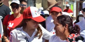 Seré una gobernadora de territorio no de escritorio: Caro Viggiano