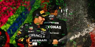 Sube ‘Checo’ Pérez al podio en Australia Checo