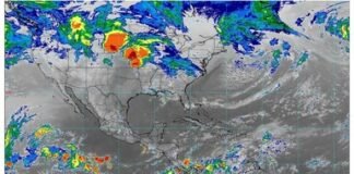 Lluvias con viento y posible caída de granizo en varios estados, este viernes