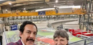 Visita Fayad Sincrotón Alba en España