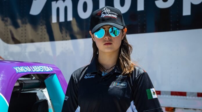 Hace historia Ximena Labastida al debutar a los 13 años de edad en Trucks México Series