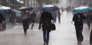 Miércoles de lluvias muy fuertes en Chiapas y Tabasco