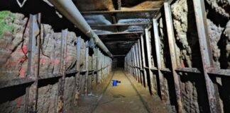 Detectan sofisticado ‘narcotúnel’ en la frontera entre México y EU