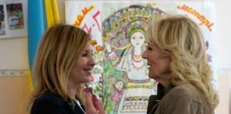 Realizan Jill Biden y Justin Trudeau visitas sorpresa a Ucrania