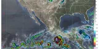 Tormenta tropical Agatha se intensificó a Huracán categoría 1, esta mañana