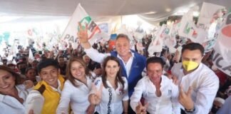 Estructuras del PRI en Pachuca arropan a Carolina Viggiano