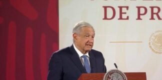Informa AMLO que ya se realiza una investigación por incidente el AICM