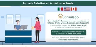 Oficinas Consulares en Estados Unidos y Canadá abrirán su servicio para tramitar documentos a mexicanos