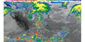 Ambiente muy caluroso de 45 a 35 grados y presencia de lluvias intensas