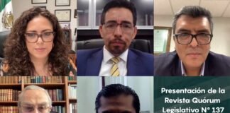 Presenta la Cámara de Diputados la edición 137 de la Revista Quórum Legislativo