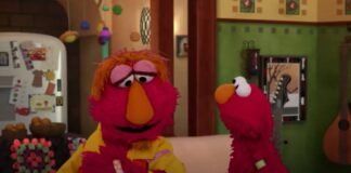 Elmo de “Plaza Sésamo” se vacunó y se sumó a campaña contra el Covid-19
